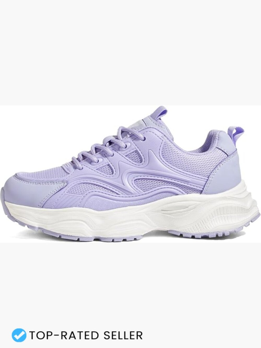 Women's Chunky Platform Sneakers Comfortable Walking Shoes Casual Athletic